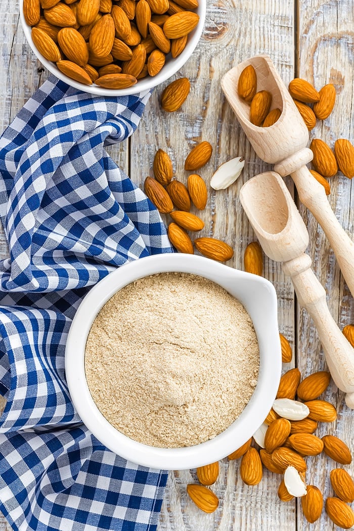how to make your own blanched almond flour