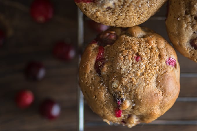 cranberry muffins