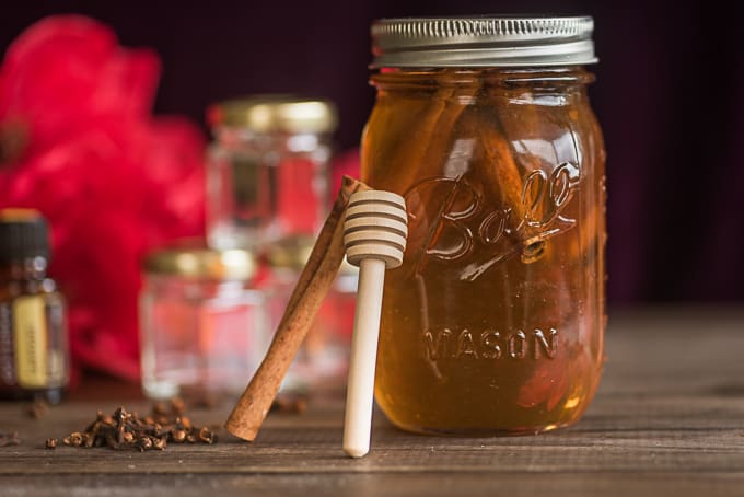 spiced cinnamon honey diy