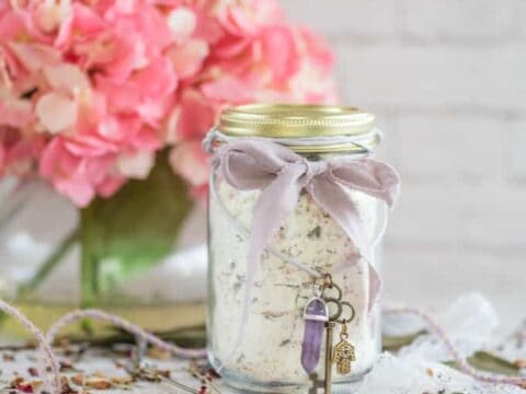 how to make milk bath salts