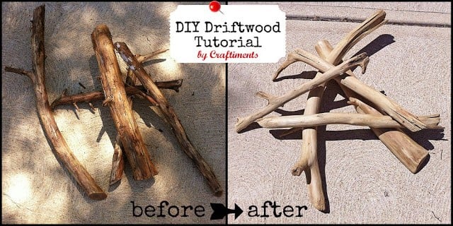 DIY driftwood