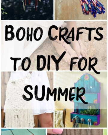 Boho Crafts to DIY for Summer