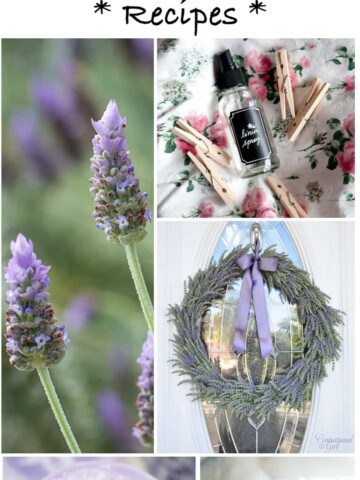 Ultimate Lavender Crafts Roundup - 35+ lavender self-care DIYs, crafts, recipes, and more!!!