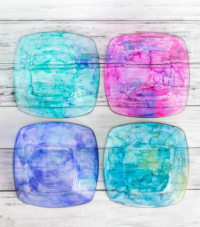 food safe alcohol ink dishes