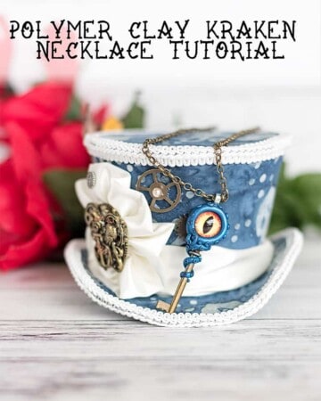 DIY kraken necklace tutorial