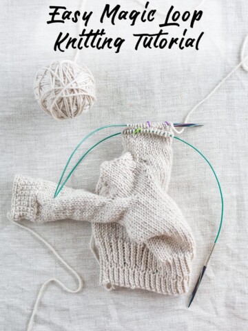 easy magic loop knitting tutorial