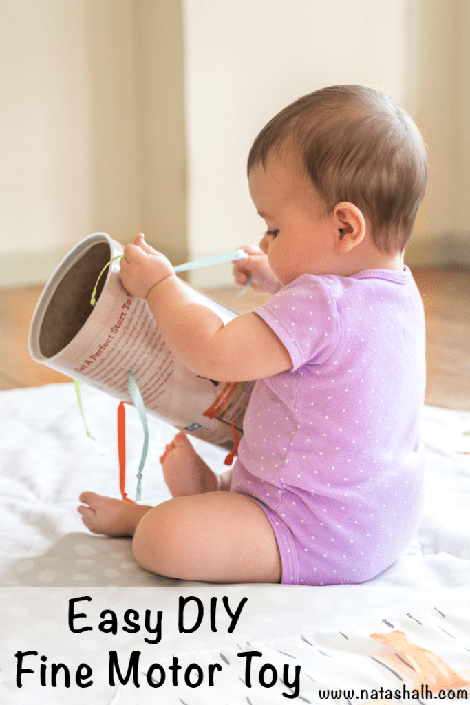 Easy DIY Fine Motor Toy for Babies