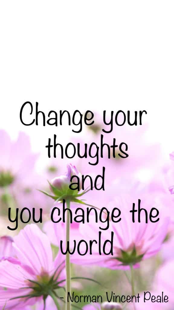 change your thoughts phone wallpaper