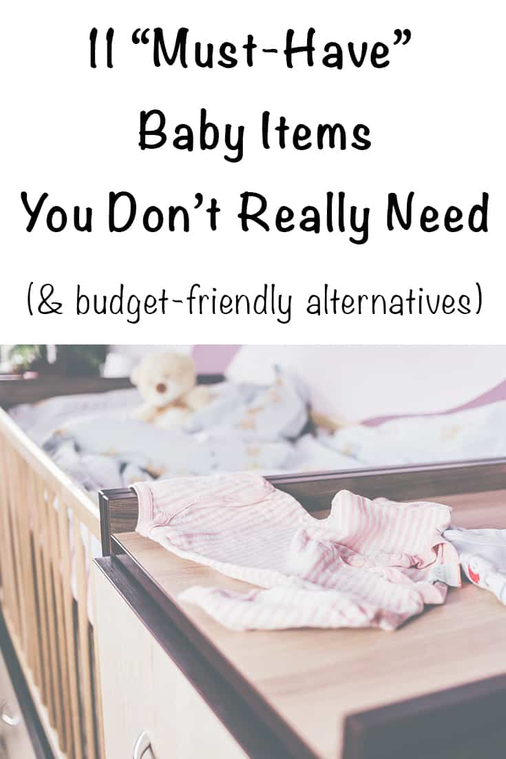 11 baby items you don't really need and budget-friendly alternatives