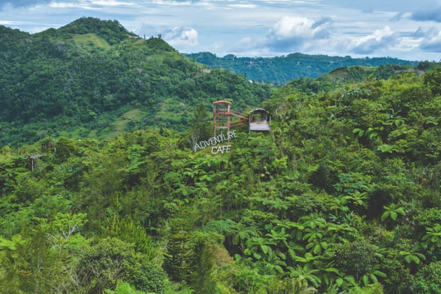 zipline for a bachelorette party