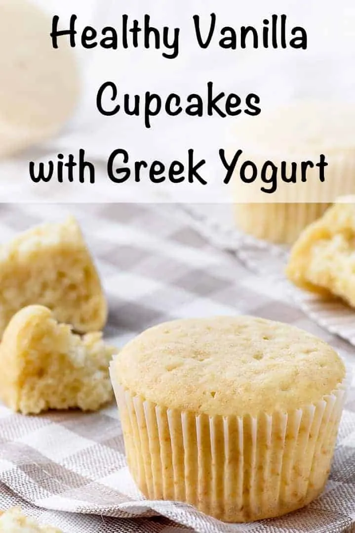 healthy vanilla cupcakes with greek yogurt recipe