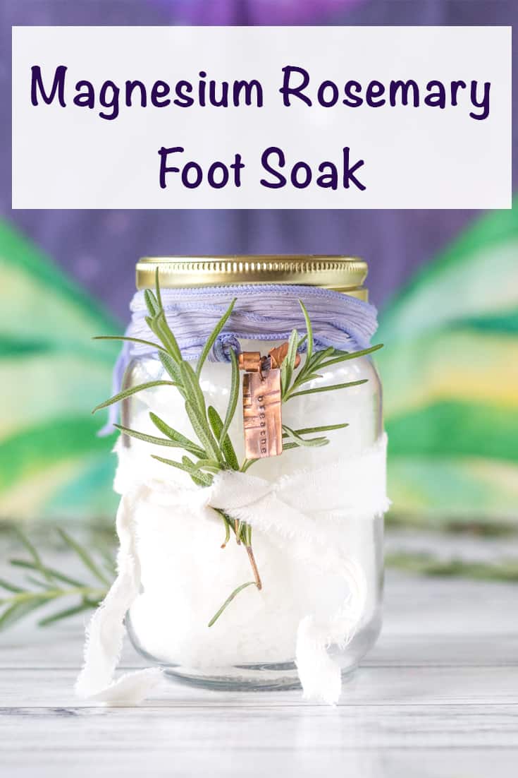 magnesium rosemary foot soak recipe for sore feet