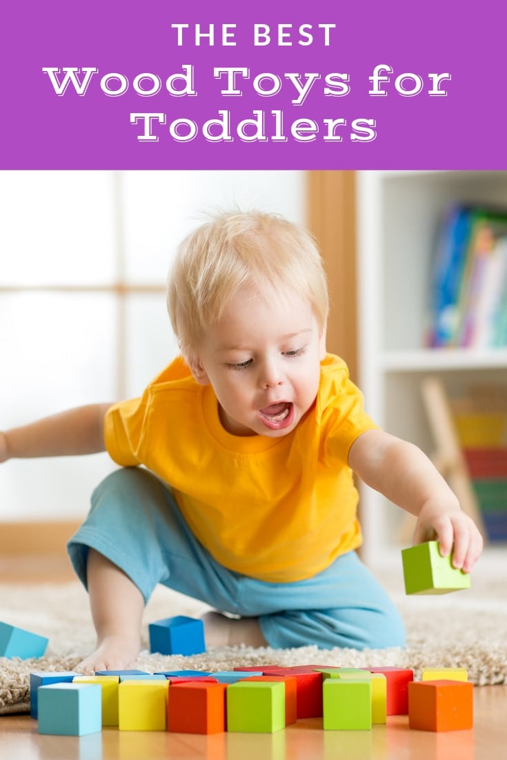 The best wood toys for toddlers - discover the best non-toxic wood toys for your toddler!