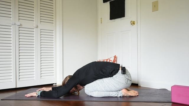 beginner yin yoga sequence child's pose