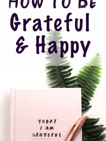 how to be grateful and happy
