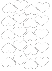 15+ Heart Template Printables - Free Heart Stencils and Patterns - The ...