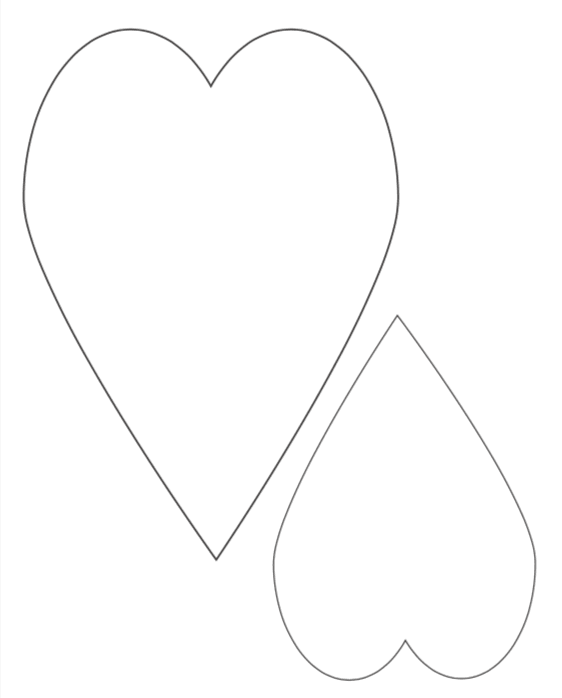 15 heart template printables free heart stencils and patterns the artisan life