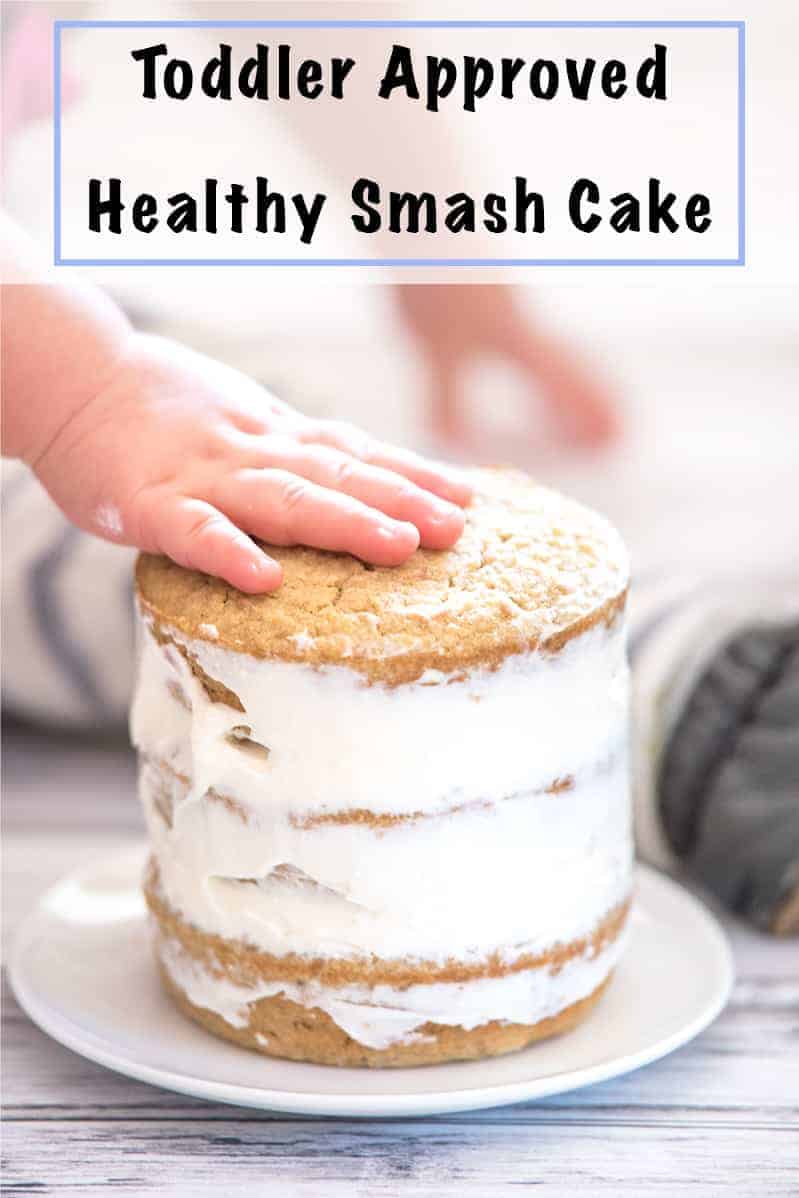 toddler approved healthy smash cake recipe