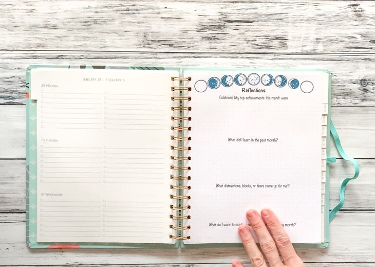 how to add your own pages to a coil bound planner