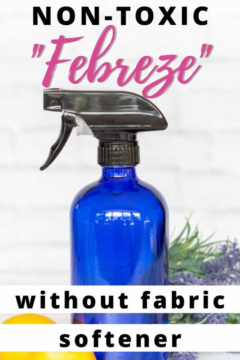 NonToxic Homemade Febreze Without Fabric Softener DIY Febreze Recipe