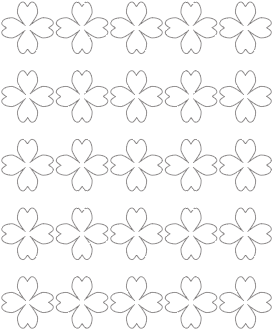 6 Free Printable Four Leaf Clover Templates – Freebie Finding Mom