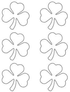 15+ Free Printable Four Leaf Clover & Shamrock Templates - The Artisan Life