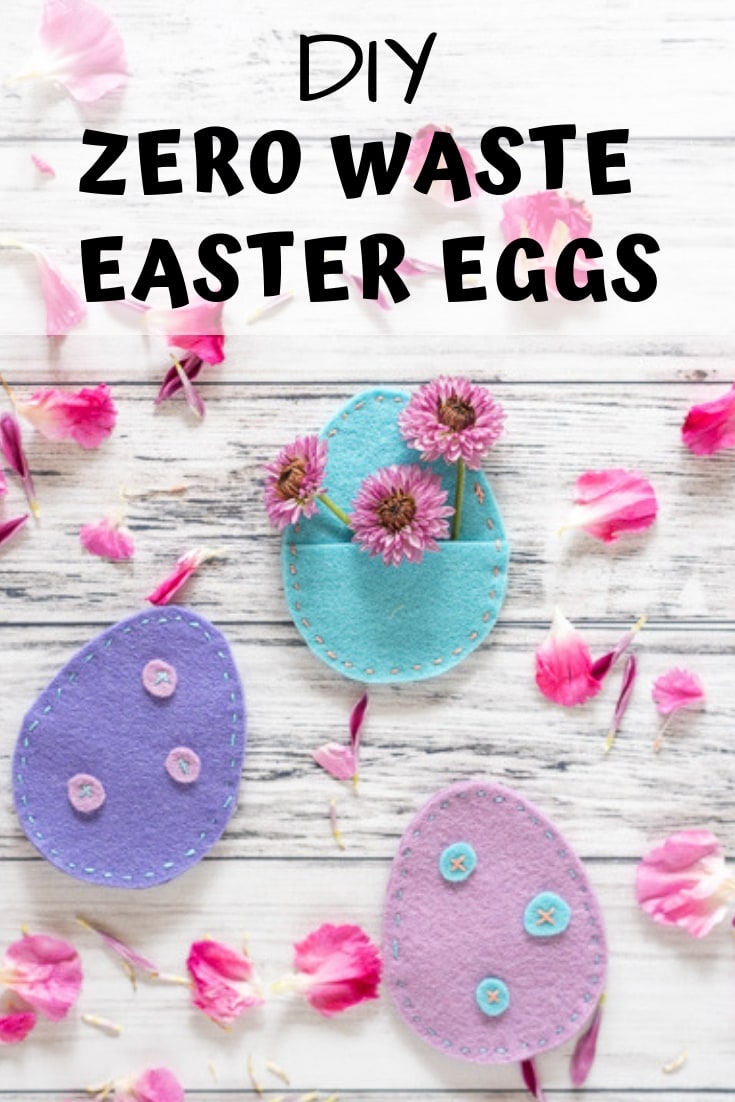 DIY zero waste Easter eggs