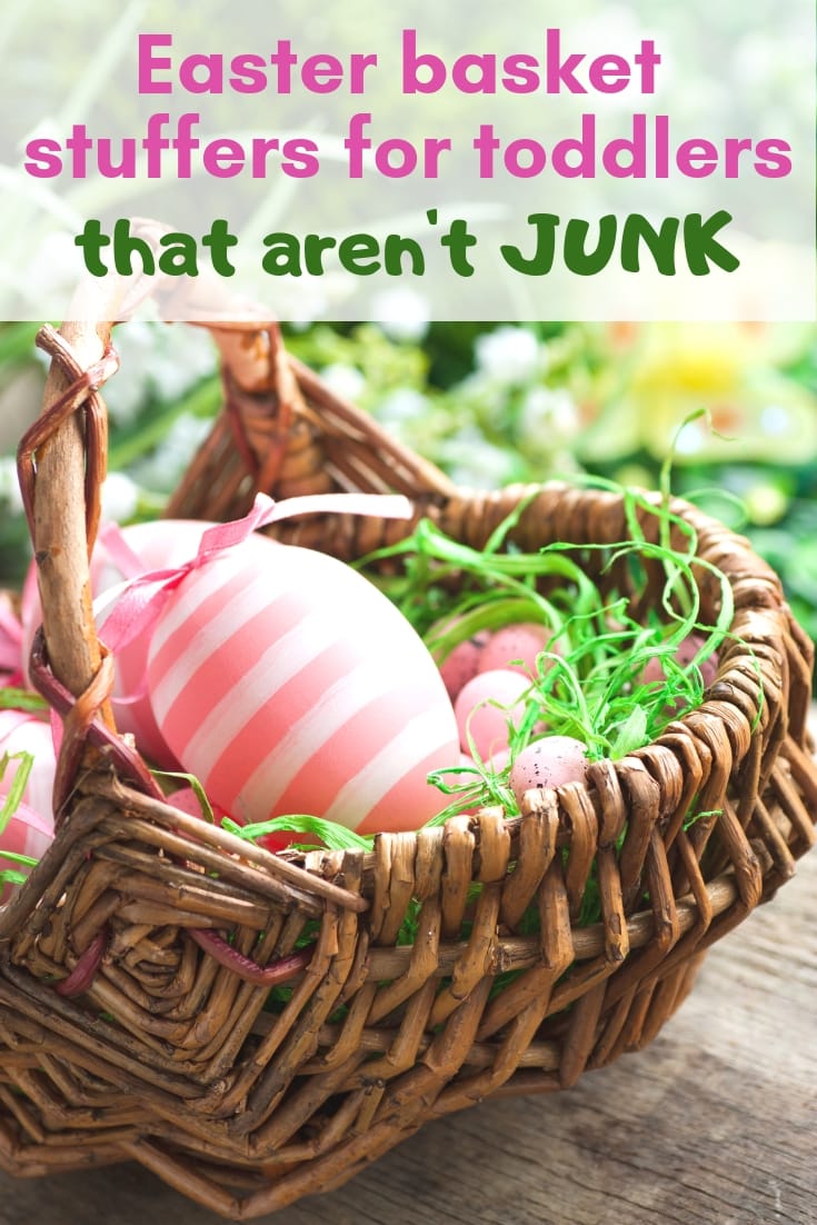 Easter basket stuffers for toddlers that aren't junk