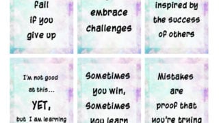 Free Affirmation Station Printables - The Artisan Life