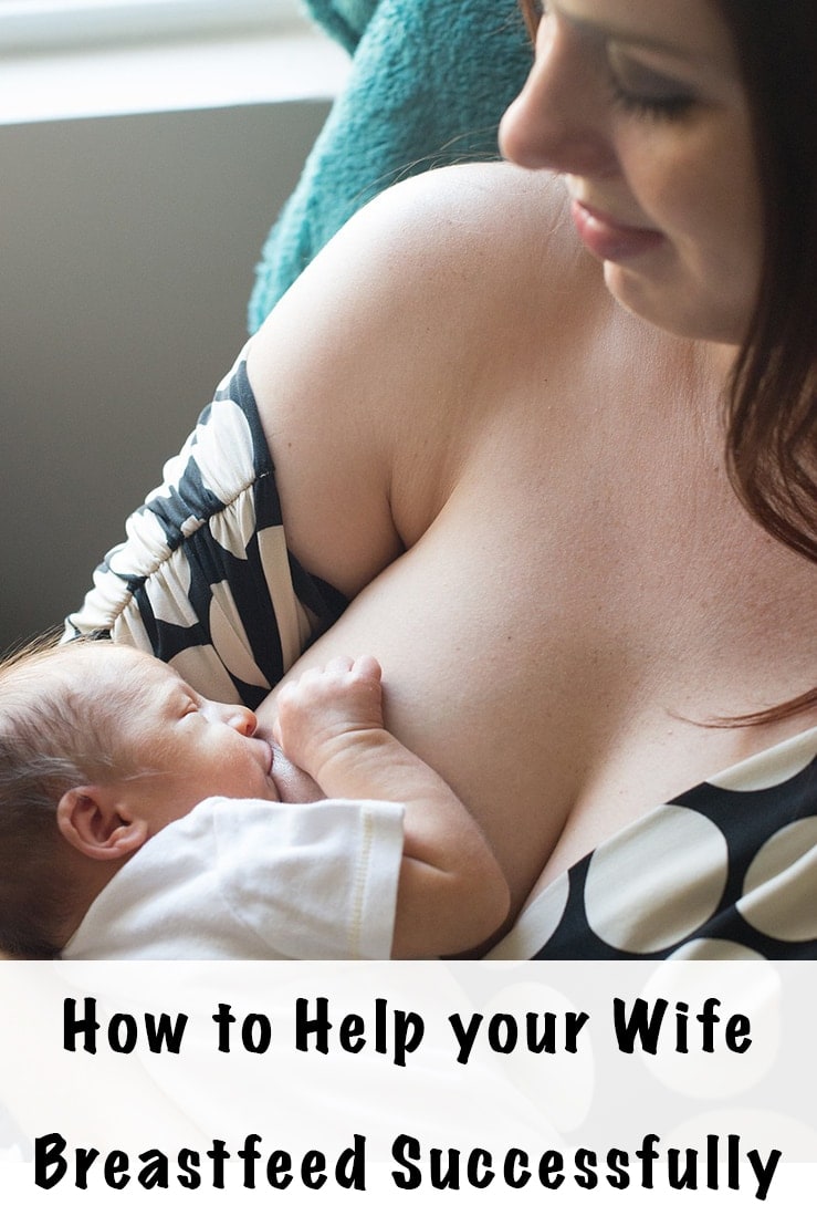 How to help your wife breastfeed. How dads can help with breastfeeding. If a breastfeeding dad feels left out, these tips for how to involve dad in breastfeeding can help! Learn how dads can help with a newborn and how about fathers supporting breastfeeding.