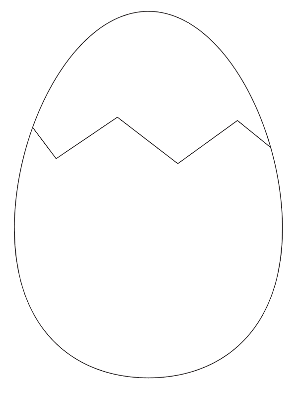 Free Printable Easter Egg Templates & Easter Egg Coloring Pages The
