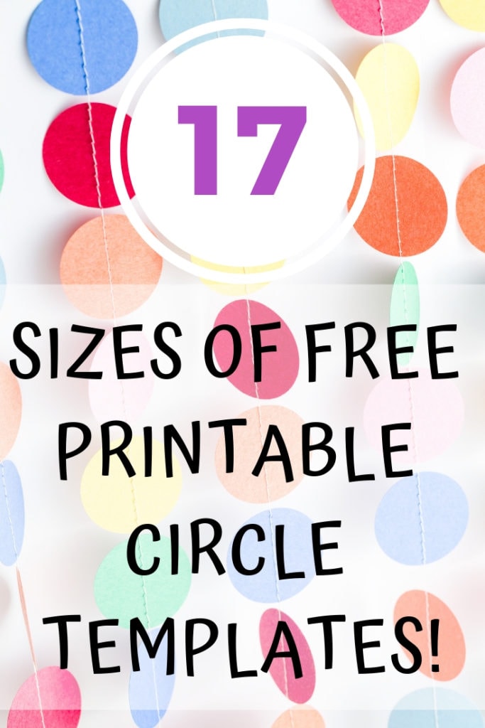 Free Printable Circle Stencils Printable