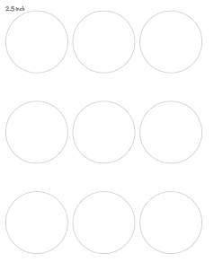 2.5" printable circle template