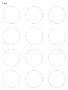 2" printable circle template