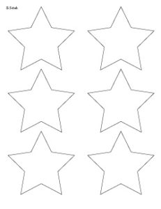 25+ Free Printable Star Templates (& extra large star pattern!) - The ...