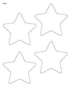 25+ Free Printable Star Templates (& extra large star pattern!) - The ...