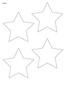 25+ Free Printable Star Templates (& extra large star pattern!) - The ...