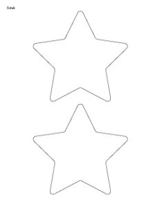 25+ Free Printable Star Templates (& extra large star pattern!) - The ...