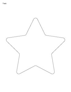 25+ Free Printable Star Templates (& extra large star pattern!) - The ...