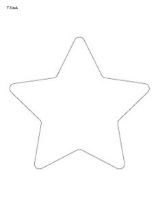 25+ Free Printable Star Templates (& extra large star pattern!) - The ...