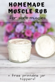 DIY Magnesium Cream - Homemade Muscle Rub Recipe - The Artisan Life