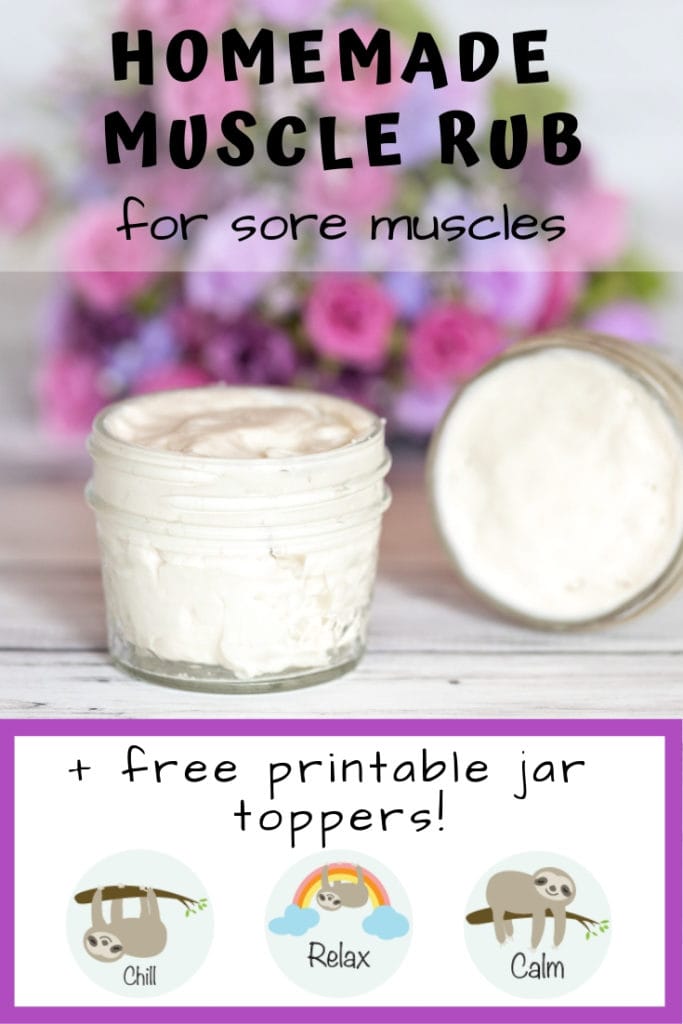 Diy magnesium cream homemade muscle rub recipe the artisan life