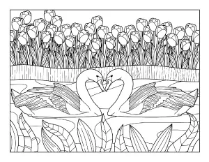 Download 21 Spring Coloring Pages Free Printable Spring Adult Coloring Pages The Artisan Life