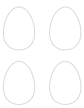 free printable Easter egg pattern