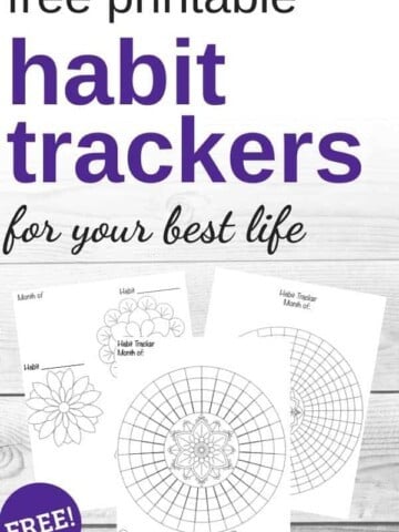 free printable habit trackers for your best life
