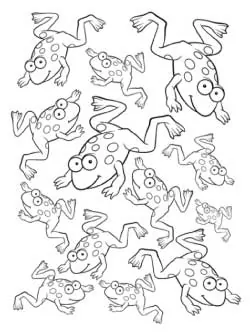 frogs-coloring-page