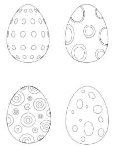 Free Printable Easter Egg Templates & Easter Egg Coloring Pages - The ...