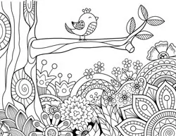 21 spring coloring pages free printable spring adult coloring pages the artisan life