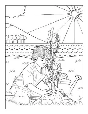 free environmental coloring pages