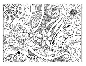 earth-day-floral-coloring-page